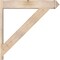 Ekena Millwork Traditional Arts & Crafts Smooth Outlooker, Douglas Fir, 7 1/2"W x 40"D x 40"H OUT08X40X40TRA03SDF - alternate 3